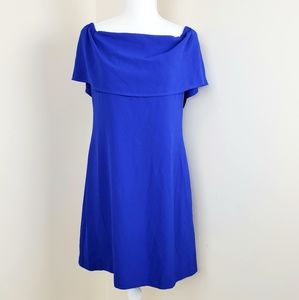 New w/o T. Charles Henry blue dress